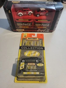 1995 Matchbox Mercedes 600SL Premiere Collection & Volkswagen Coke Set Of 2 - Picture 1 of 17