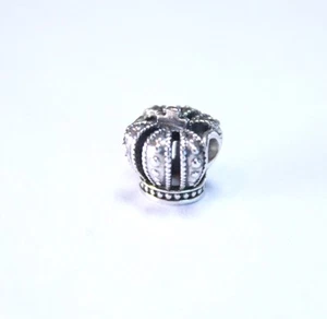 Genuine Pandora Sterling Silver Royal Crown Charm - Picture 1 of 3