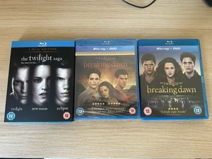 The Twilight Saga - Complete 5 Film Collection Blu-ray Bundle Part Sealed - Picture 1 of 9