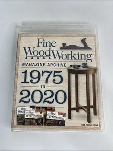 Fine Woodworking Magazine Archive 1975-2020 USB Flash Drive Used - Picture 1 of 4