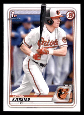 2020 Bowman Draft 1st Edition #BD122 Heston Kjerstad - Image 1 of 2