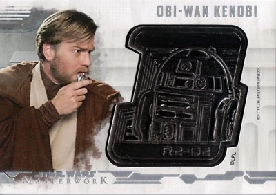 Star Wars Masterworks 2017, Droid Medallion Card ‘Obi-Wan’ #31/40 - Image 1 of 2