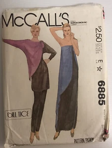 McCall's 6885 Vintage 70s Sewing Pattern Bill Tice Dress Tunic Pants Size: SMALL - Picture 1 of 8