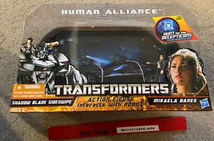 Transformers HFTD Human Alliance SHADOW BLADE SIDESWIPE Mikaela New - Picture 1 of 2