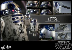 Nuovo Hot Toys MMS408 Star Wars Episodio EP VII Il Risveglio della Forza R2-D2 IN MAGAZZINO - Foto 1 di 7