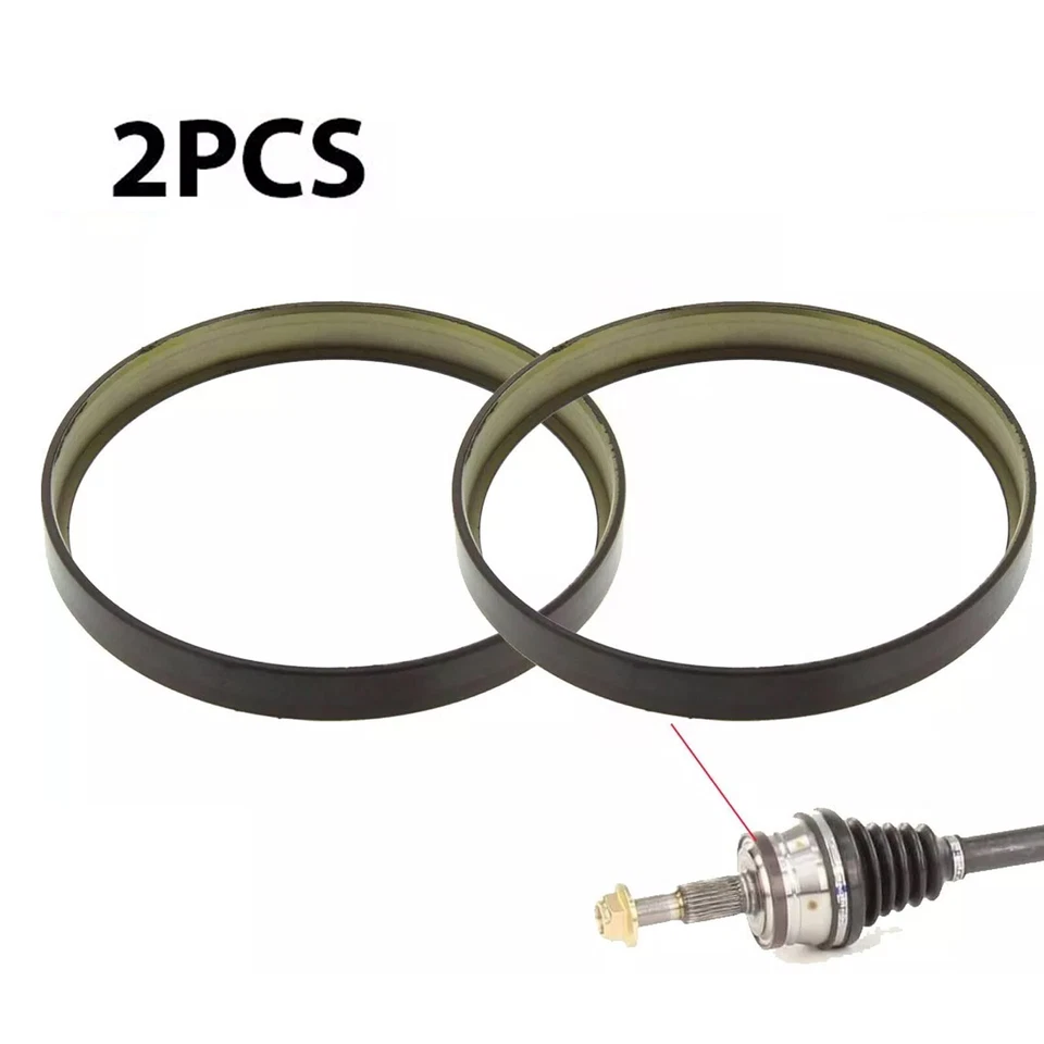 2x Rear Magnetic ABS Sensor Ring For Mercedes Benz C204 W204 S204 W211 S211 W212 - Image 1 of 4