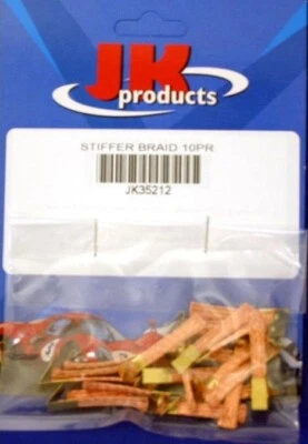 JK 10 pares de trenzas más rígidas para coche ranura 1/24 Foto 1 de 4