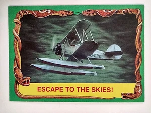 1981 Topps Raiders of the Lost Ark #16 Escape to the Skies Indiana Jones - Picture 1 of 8