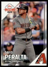 2019 Topps National Baseball Card Day Base#2 David Peralta