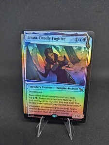Magic The Gathering Etrata, Deadly Fugitive Showcase Foil 359 Murders At Karlov Manor Magic - Imagen 1 de 1