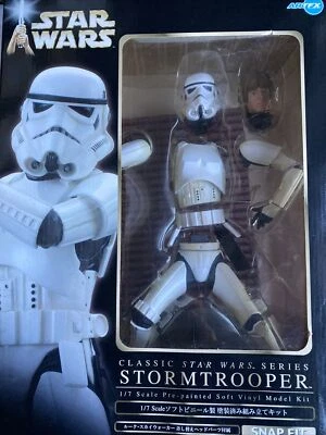 Kotobukia 经典星球大战系列冲锋队 Luke 1/7 比例模型套件全新全新带盒 — 第 1/4 张图片