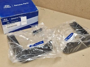 Genuine Hyundai i20 Coupe Rear Mud Guard Set 3 Door 2015-2020 C8F46AK300 NEW - Picture 1 of 9