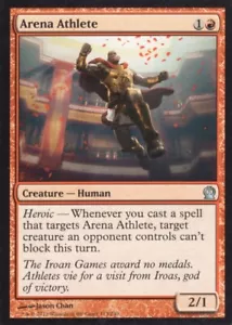 2X ARENA ATLETE 113/249 THEROS MTG MAGIC LP X2 - Foto 1 di 1