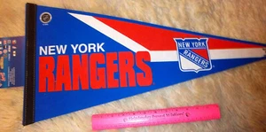 New York Rangers NHL Hockey Team 30 x 12 Felt Pennant, made in the USA - Picture 1 of 1