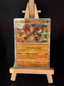 Groudon 093/182 Holo Pokemon Karte TCG aus Paradox Rift - Bild 1 von 2