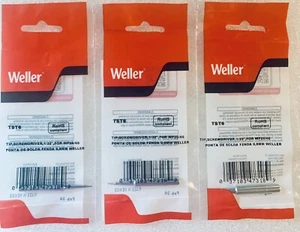 3X Original Weller TST6 Lötlötspitze für Modelle WP25, WP30, WP35, WLC100 - Bild 1 von 2