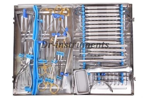 30 Pezzi Kit Implantare Avanzato Chirurgia Orale Strumenti Odontoiatrici Laboratorio Tedesco - Foto 1 di 2