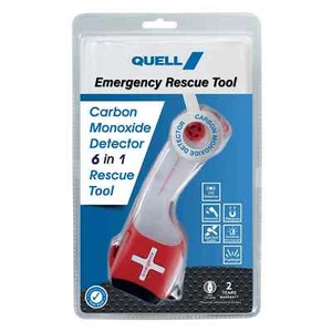 Quell 6 in 1 Carbon Monoxide Detector Rescue Tool - Picture 1 of 2