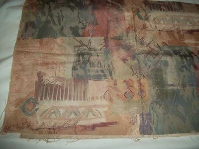  TAPESTRY / UPHOLSTERY  FABRIC 1 PIECE  1/2  YARD  LOVELY MULTICOLOR NEW  - Image 1 of 3