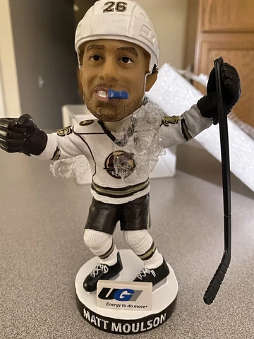 Matt Moulson #26 Hershey Bears Hockey AHL SGA Bobblehead 3-23-22 Cover