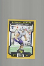 2023 Score Football - Color Variations - Inserts - RC - PYC