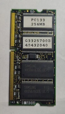 RICOH savier lanier gestenter PC133 256MB RAM DIMM G3325700 SO-DIMM - Image 1 of 2