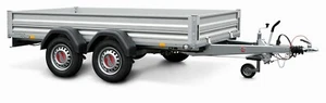 Stema ALU ST O2 15-25-13.2 Anhänger Tandemanhänger Hänger Autoanhänger 1500kg - Bild 1 von 2