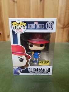 Funko Pop! Marvel Agent Carter con orbe dorado exclusivo tema caliente #102 bóveda - Imagen 1 de 5