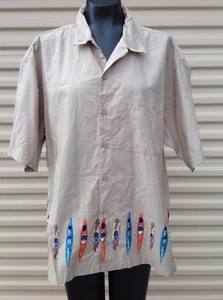 Royal Robbins Mens Shirt XL Khaki Button Down Kayaks Outdoor Travel Short Sleeve - Picture 1 of 6