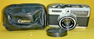 Fotocamera vintage Canon Demi S 30 mm con custodia e copriobiettivo - senza scatola - Foto 1 di 17