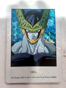 Dragon Ball Z Hero Collection Cell Prismatic Trading Card M-592 - Picture 1 of 2