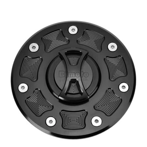 For Kawasaki NINJA 500 ZX-6R ZX-7 ZX-11C ZRX-1100 Fuel Gas Tank Cap Cover - Imagen 1 de 8