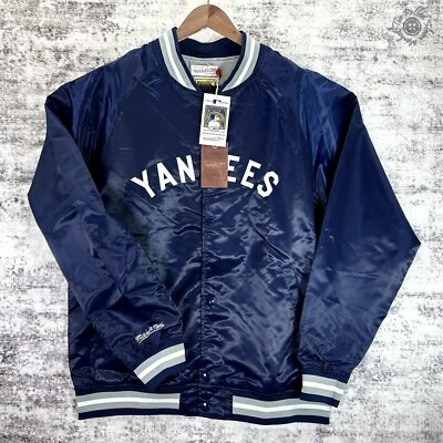 Chaqueta cortavientos Mitchell & Ness New York Yankees MLB talla grande alta nueva con etiquetas Foto 1 de 4