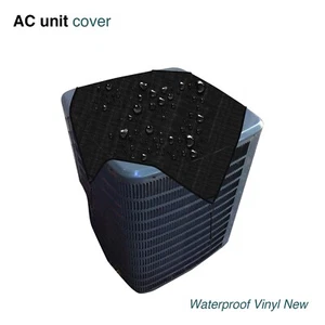 Outside Air Conditioner Mesh Cover Waterproof Winter AC Compresser Protector DIY - Picture 1 of 7