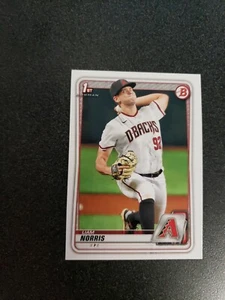 Liam Norris 2020 Bowman Draft BD-147 paper base , Diamondbacks , Quantity - Picture 1 of 2