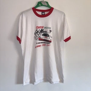 1991 Dead stock Castrol Jaguar Racing T-shirt, Size XL - Picture 1 of 3