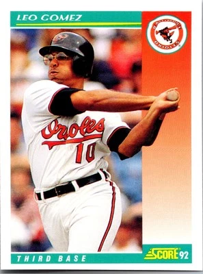 1992 Leo Gomez Score BASEBALL #240 Baltimore Orioles - Image 1 of 2