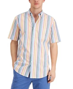 Club Room Mens Poplin Shirt, Multi - Picture 1 of 1