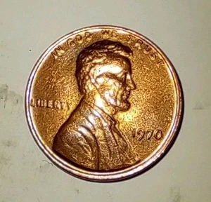 1970 Double Strike Reverse Penny - Picture 1 of 2