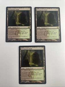 Overgrown Tomb Return to Ravnica Regular X3 - Picture 1 of 4