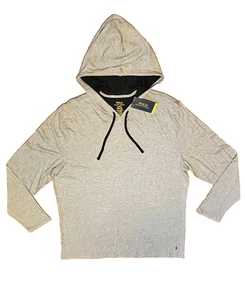 Polo Ralph Lauren Manga Larga Supreme Comfort Sleep Sudadera con Capucha Hombre’s XL Gris - Imagen 1 de 6