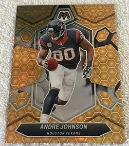 2024 Panini Mosaic Andre Johnson Honeycomb Prizm Case Hit Houston Texans HOF - Picture 1 of 3