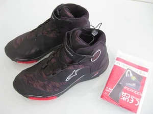 Producto usado: zapatillas de moto Alpinestars CR-X Drystar, talla 40, negras/ - Imagen 1 de 5