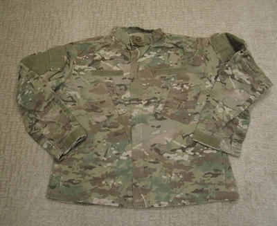 Propper Army Combat Uniform Coat Mens XL-R Multicam Camo Flame Resistant Jacket - Image 1 of 4