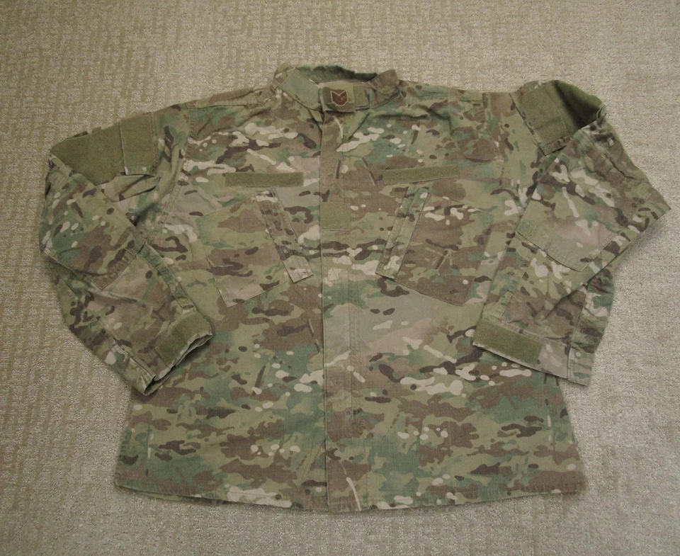 Propper Army Combat Uniform Coat Mens XL-R Multicam Camo Flame Resistant Jacket - Image 1 of 4