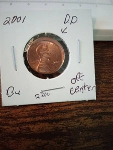 2001 penny Many errors - Picture 1 of 9