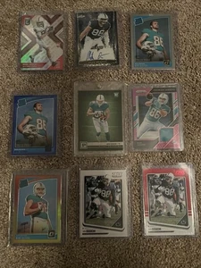 Mike Gesicki Rookie RC Football Karten Lot 9 - Miami Dolphins - 3 sind #’d NEUWERTIG - Bild 1 von 8