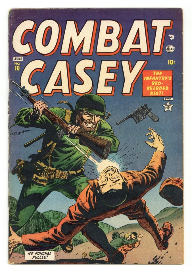 Combat Casey #10 GD 2.0 1953 - Image 1 of 1