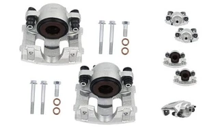 Front Driver and Passenger Side Disc Brake Caliper Assembly Compatible with - Picture 1 of 7