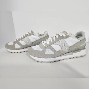 Saucony Shadow Original Herren 7, Damen 8,5 weiß grau neutral Sneaker Laufschuh - Bild 1 von 8